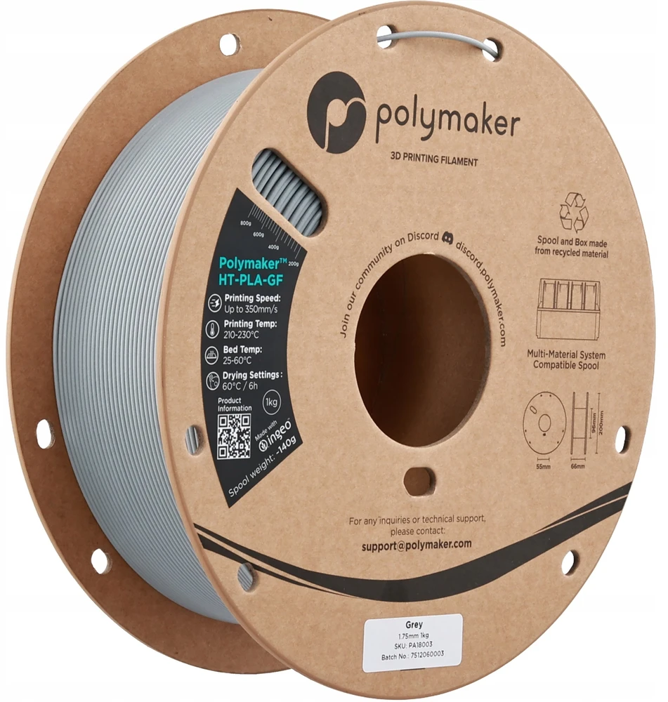 Polymaker HT-PLA-GF 1.75mm 1kg - Pilkas