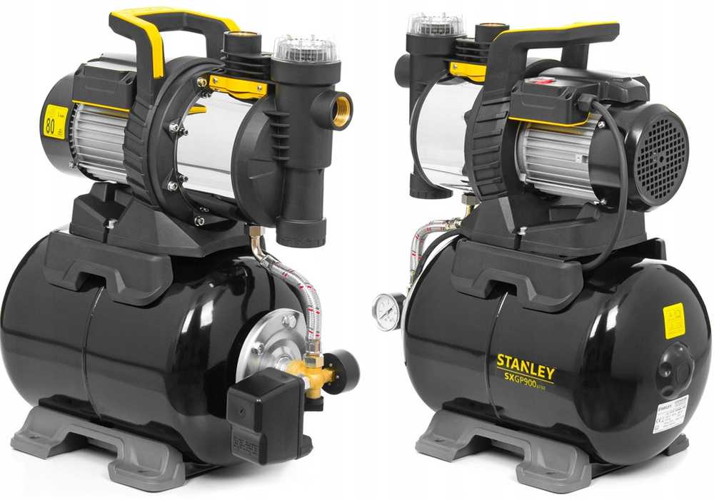Stanley pompa hydrofor do wody czystej 900w 42m 24l stanley