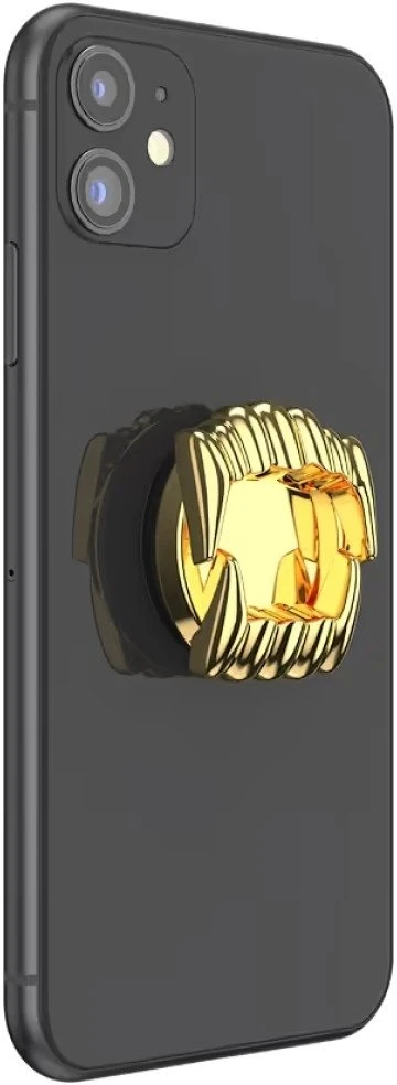 PopSockets PopSocket Say Cheese Adhesive Grip uchwyt i podstawka do telefonu auksinė