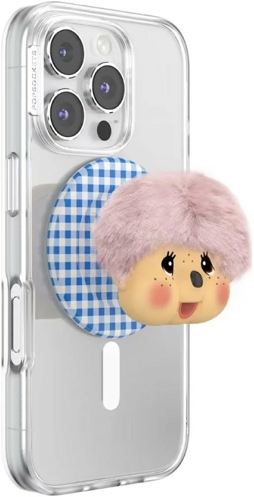 „PopSockets PopGrip MagSafe Monchhichi“ telefono laikiklis ir stovas