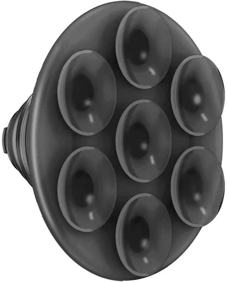 PopSockets PopSockets PopTop Translucent Suck-Up uchwyt i podstawka do telefonu juoda