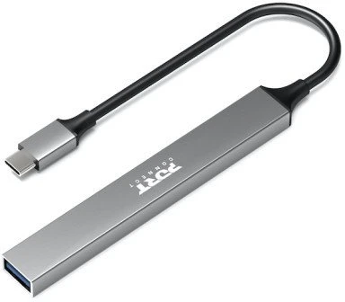 Port Designs PORT CONNECT | USB-C šakotuvas su 4 USB jungtimis, 1x USB-C, 100 W