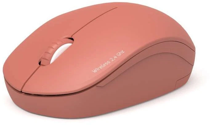Pelė „Port Designs PORT CONNECT“ laidas COLLECTION, USB-A ir USB-C adapteris, 2.4Ghz, 1600DPI, Terracota