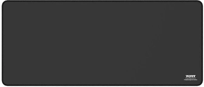 PORT CONNECT Professional Desk kilimėlis, 30x70cm, Juodas