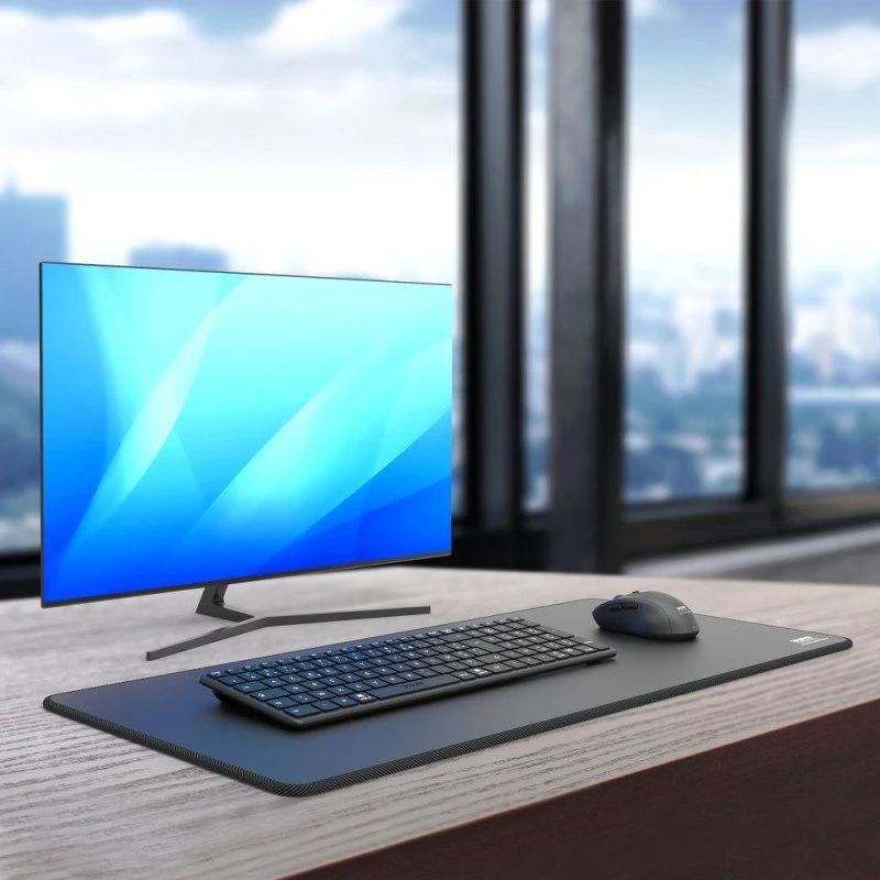 PORT CONNECT Professional Desk kilimėlis, 30x70cm, Juodas