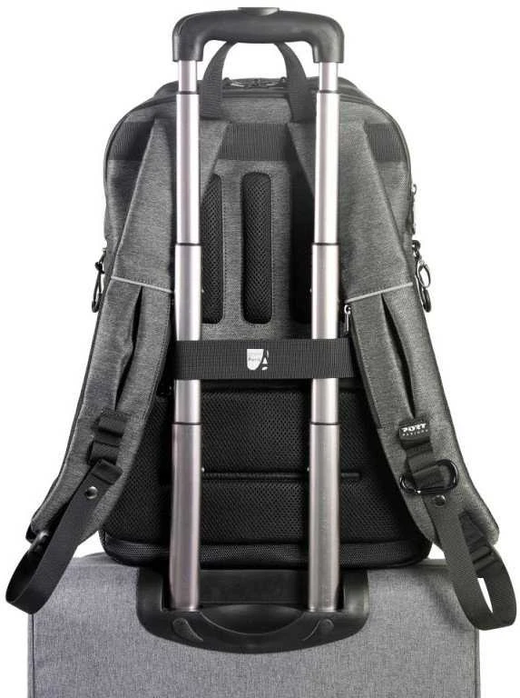 PORT DESIGNS MONTREAL 15,6" Nešiojamas kompiuteris kuprinė, 24l, pilkos spalvos