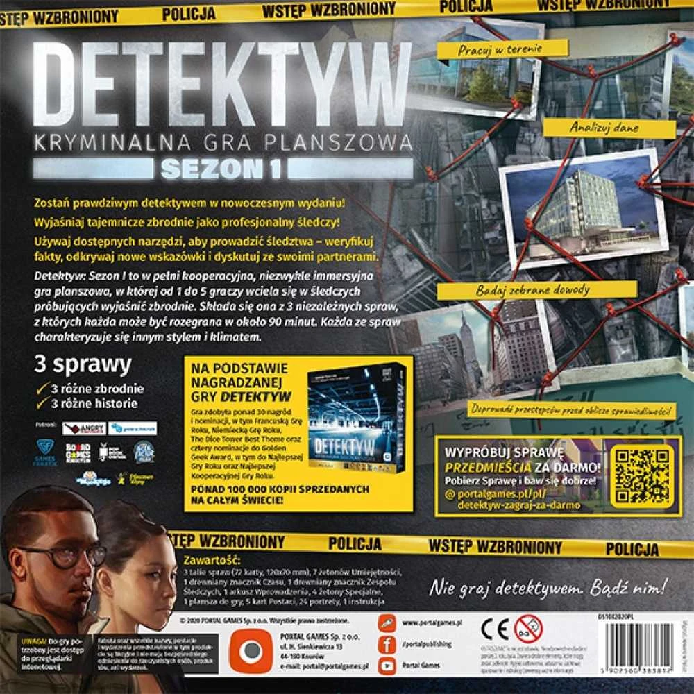 Portal Games Portalo žaidimai Portalo žaidimų detektyvas: 1 sezonas portalas