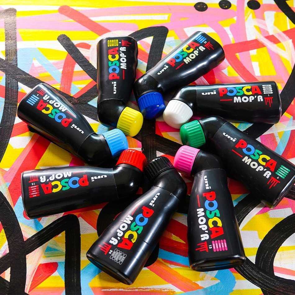 Posca Marker UNI MOP´R PCM-22 baltas
