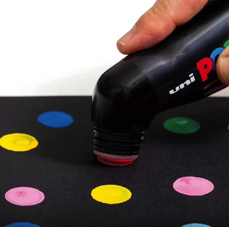 Posca Marker UNI MOP´R PCM-22 baltas