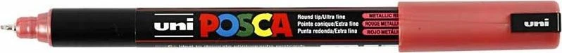 Posca markeris metalinis raudonas 0,7 mm
