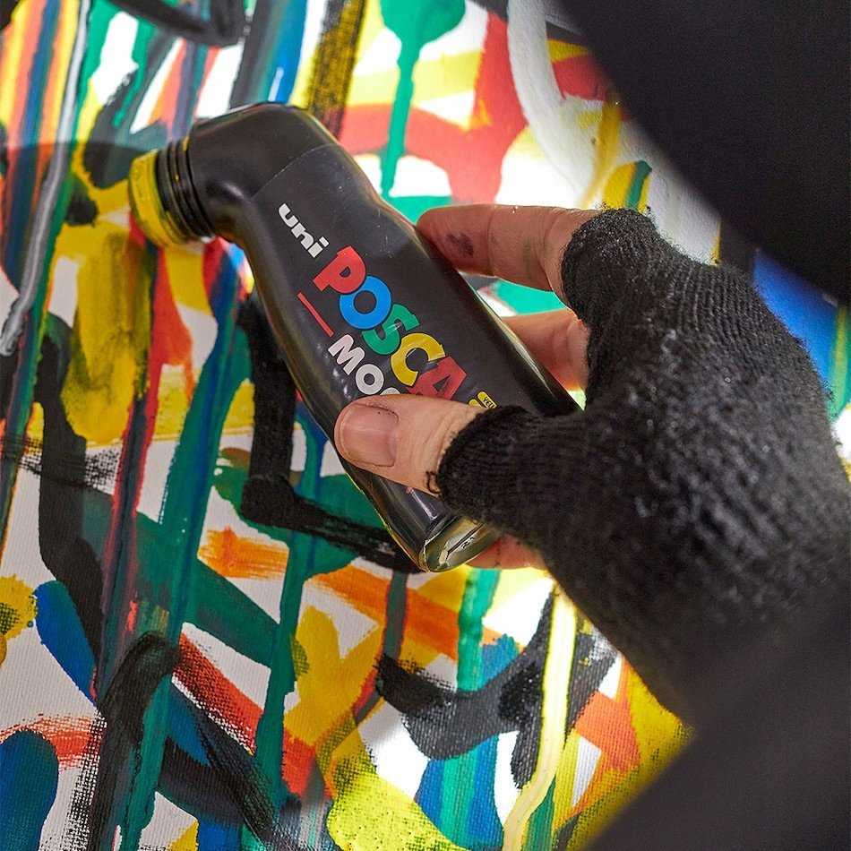 Posca POSCA Marker UNI MOP´R PCM-22 juodas