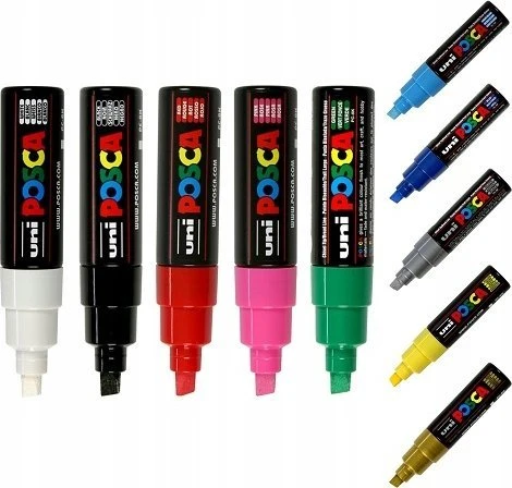 Posca POSCA PC-17K SÆT MED 8 FARVER
