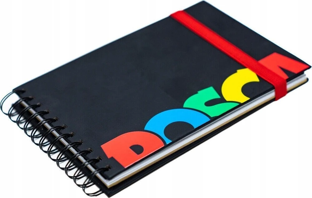 „Posca“ – A5 formato juodasis sąsiuvinis (401855)
