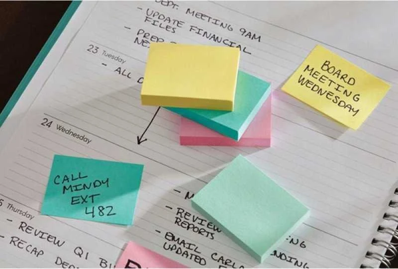 Post-It 3M Post-it® Super lipdukai, OASIS, 76x127mm, 5x90 kortelės.