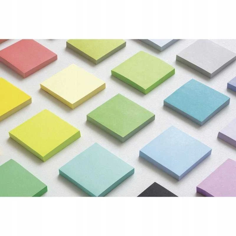 Lipnūs lapeliai 3M Post-it® Energetic, 76mmx76mm, 6 vnt.po 100 lapelių