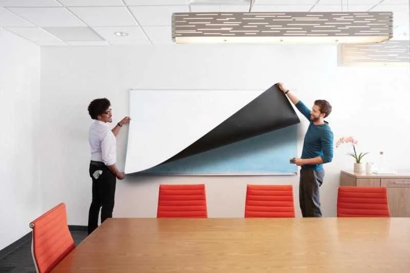 Post-it Sausa, sausa plėvelė POST-IT ® Sausas valymas ritinėlis (DEF8X4-ES), 122x244cm, balta