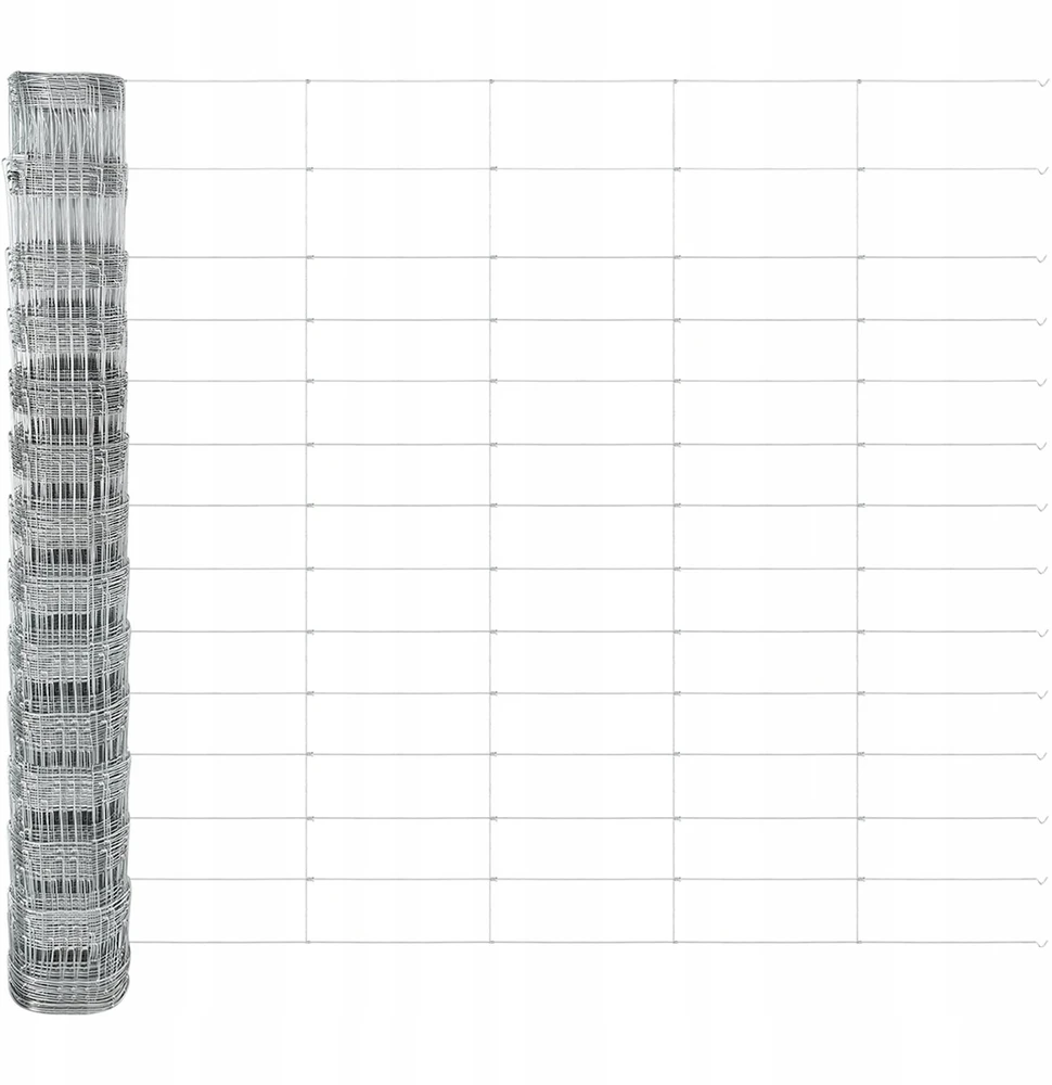 Suvirinta vielos tvora su betono baze 50 x 1,4 m Sidabrinė