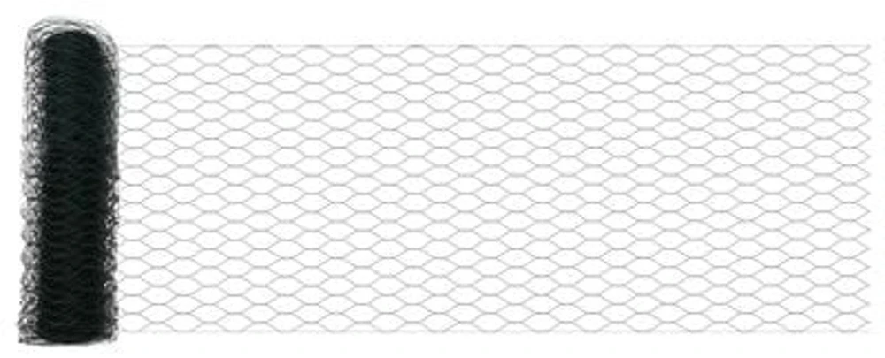 Hexagonal Fence with Post 25 x 0,6 m PVC dengtas plienas Žalia