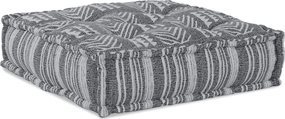 Modulinė sofa Audinys Pilkas spausdinimas 70 x 70 x 56 cm