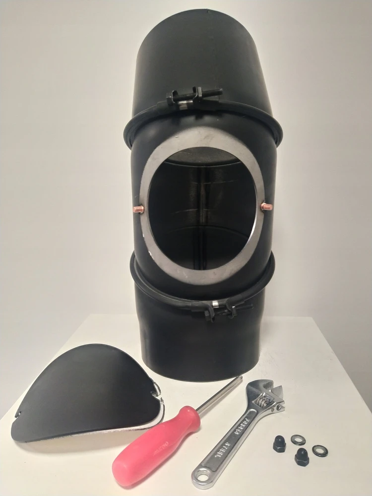 Poujoulat REGULIUOJAMA KOJELĖ 90 PARKANEX 130MM