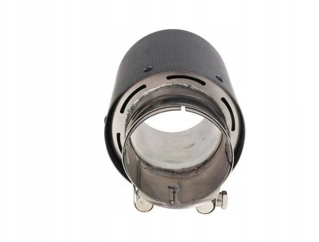Poujoulat duslintuvo antgalis 76 mm įleidimo anga 63 mm matinis anglies pluoštas