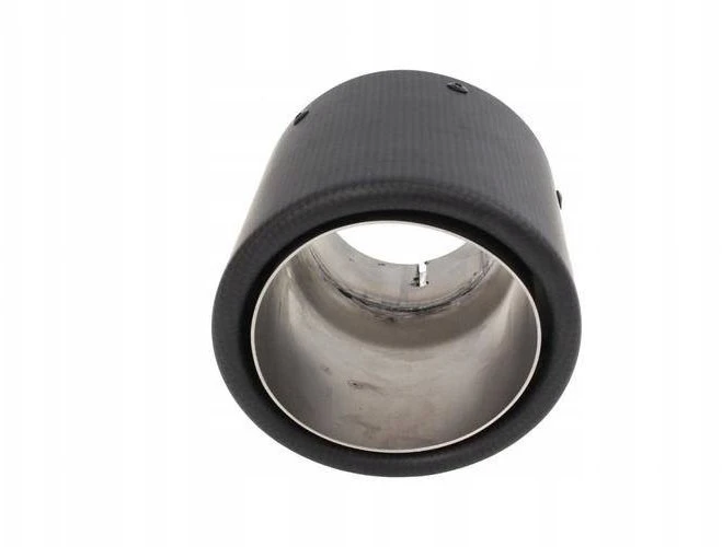 Poujoulat duslintuvo antgalis 76 mm įleidimo anga 63 mm matinis anglies pluoštas