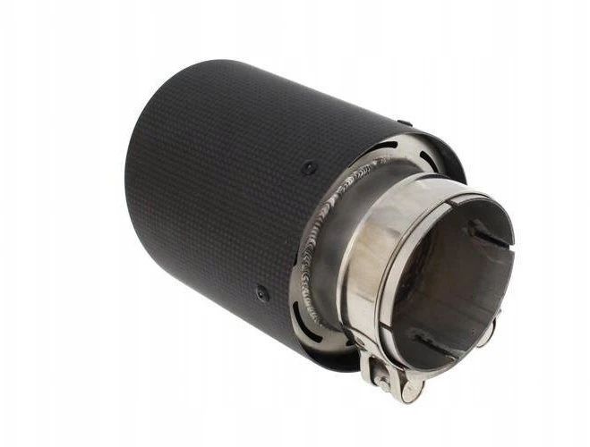 Poujoulat duslintuvo antgalis 76 mm įleidimo anga 63 mm matinis anglies pluoštas