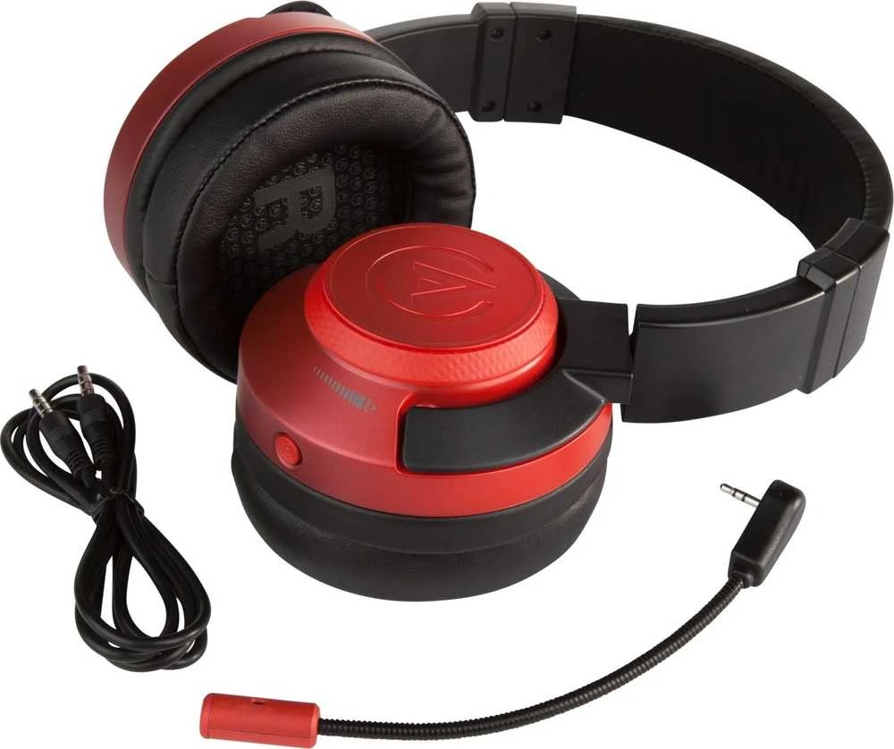 PowerA Fusion Crimson Fade ausinės su mikrofonu