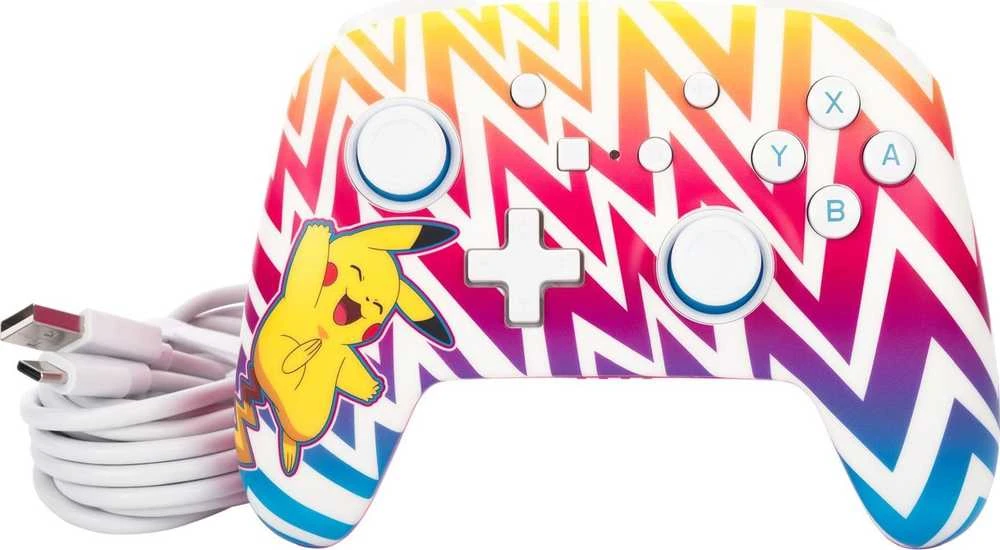 Power A PowerA Enhanced (Pikachu Vibrant) belaidis valdiklis skirtas Nintendo Switch