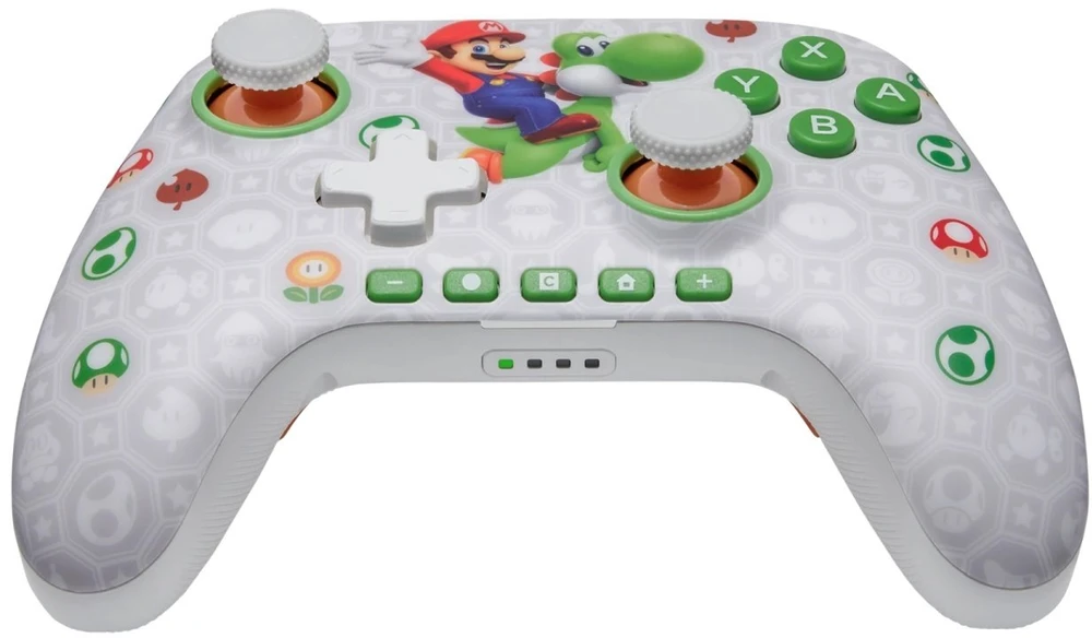 Power A „PowerA“ – belaidis valdiklis, skirtas „Nintendo Switch 2“ – Mario ir Yoshi
