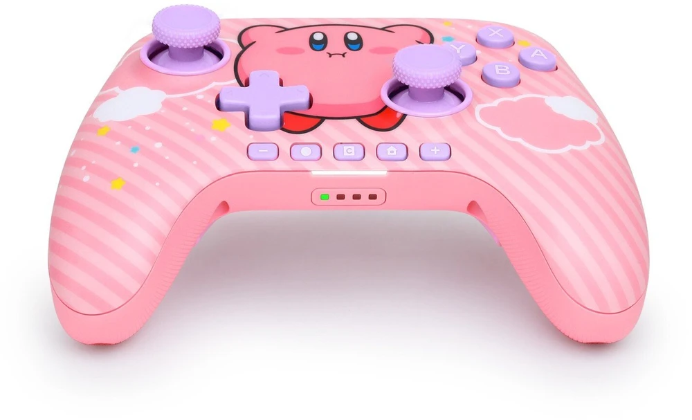 Power A „PowerA“ – belaidis „PowerA Advantage“ valdiklis „Nintendo Switch 2“ – „Kirby Puff“