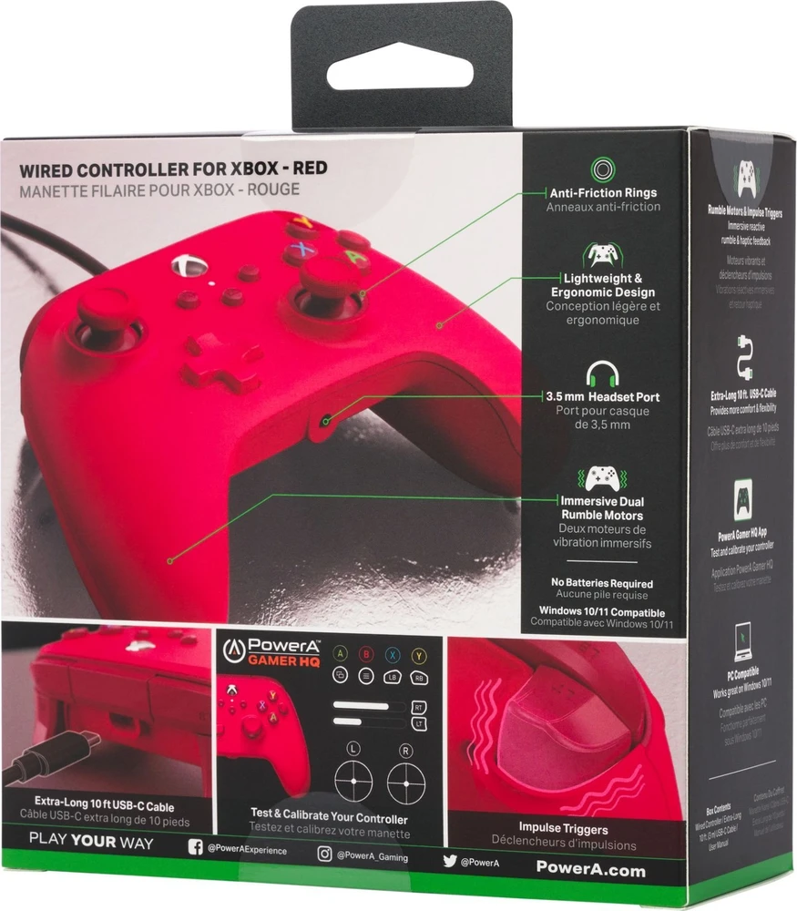 Power A PowerA Laidinis Pultelis | XBOX Series X|S | Core Raudona