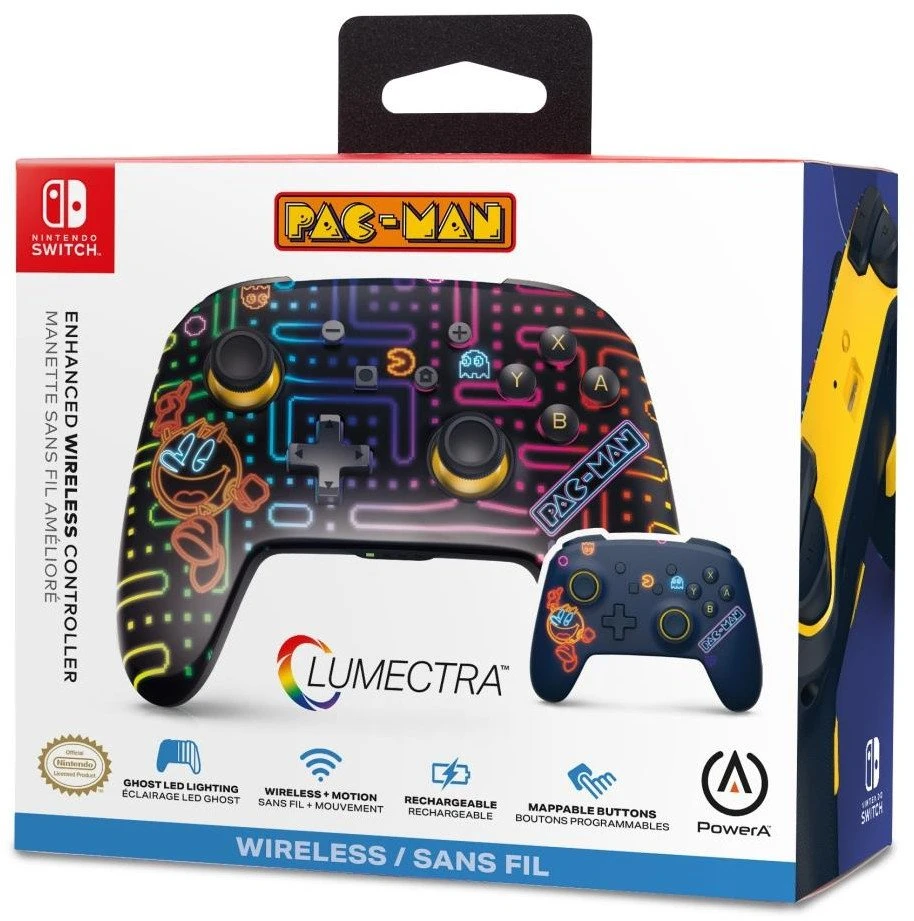 Power A PowerA Nintendo Switch Belaidis Pultelis - PAC-MAN Neon Arcade | Switch