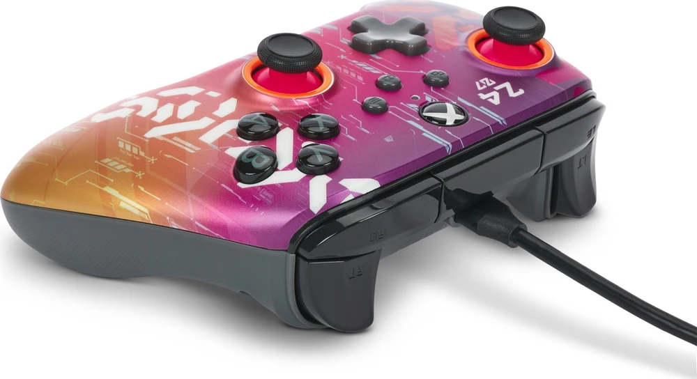 Power A „PowerA“ patobulintas laidinis valdiklis – „Cyber Style“ („XBOX X/S“)