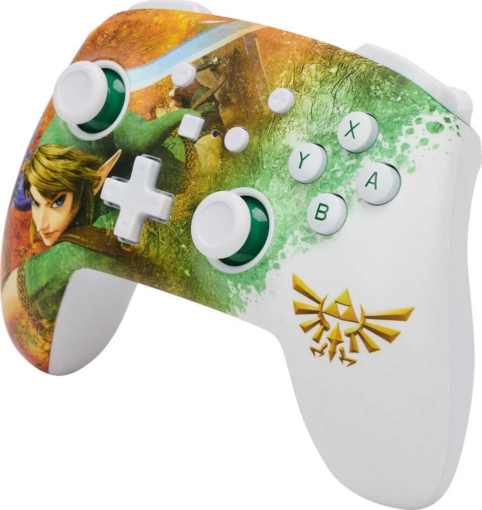 Power A „PowerA SWITCH“ belaidis planšetinis kompiuteris su patobulinta „Zelda Link“ akvarele