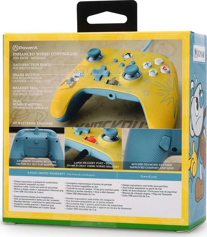 Power A „PowerA XBOX Series Pad“ patobulinta puodelio galvutė: „Mugman“.