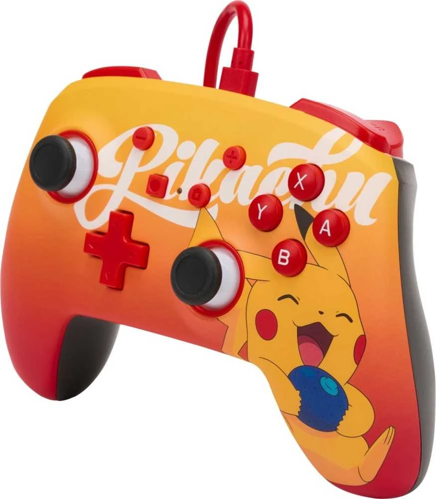Power A PowerA Oran Berry Pikachu laidinis valdiklis skirtas Nintendo Switch