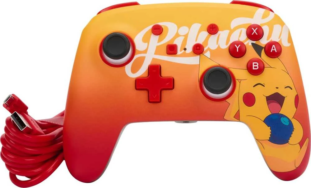Power A PowerA Oran Berry Pikachu laidinis valdiklis skirtas Nintendo Switch