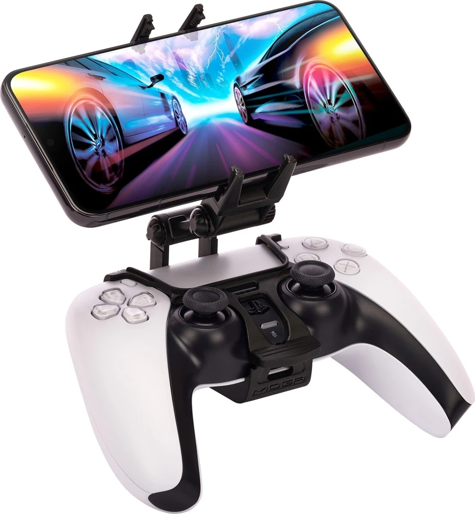 Klaviatūra „Power A PowerA“ laikiklis telefonui, skirtas „DualSense“ ir „DualShock 4“ kilimėliams