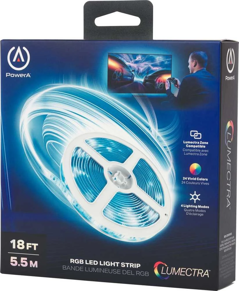 Power A PowerA LED juostelė PowerA Lumectra RGB LED juostelė 5,5 m
