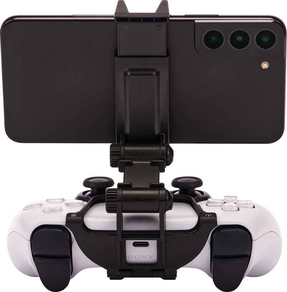 Klaviatūra „Power A PowerA“ laikiklis telefonui, skirtas „DualSense“ ir „DualShock 4“ kilimėliams