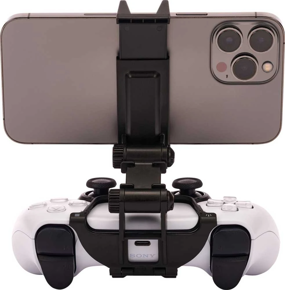 Klaviatūra „Power A PowerA“ laikiklis telefonui, skirtas „DualSense“ ir „DualShock 4“ kilimėliams
