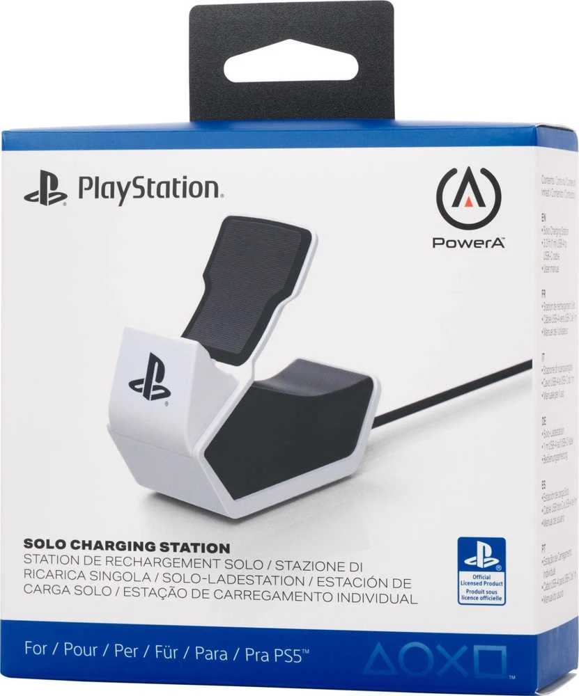 Power A PowerA Solo įkrovimo stotis, skirta PS5 DualSense belaidžiam valdikliui – Baltas (Playstation 5)