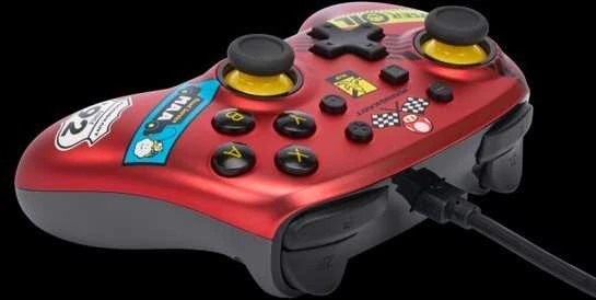 Power A PowerA Mario Kart: Racer Raudona laidinis valdiklis skirtas Nintendo Switch
