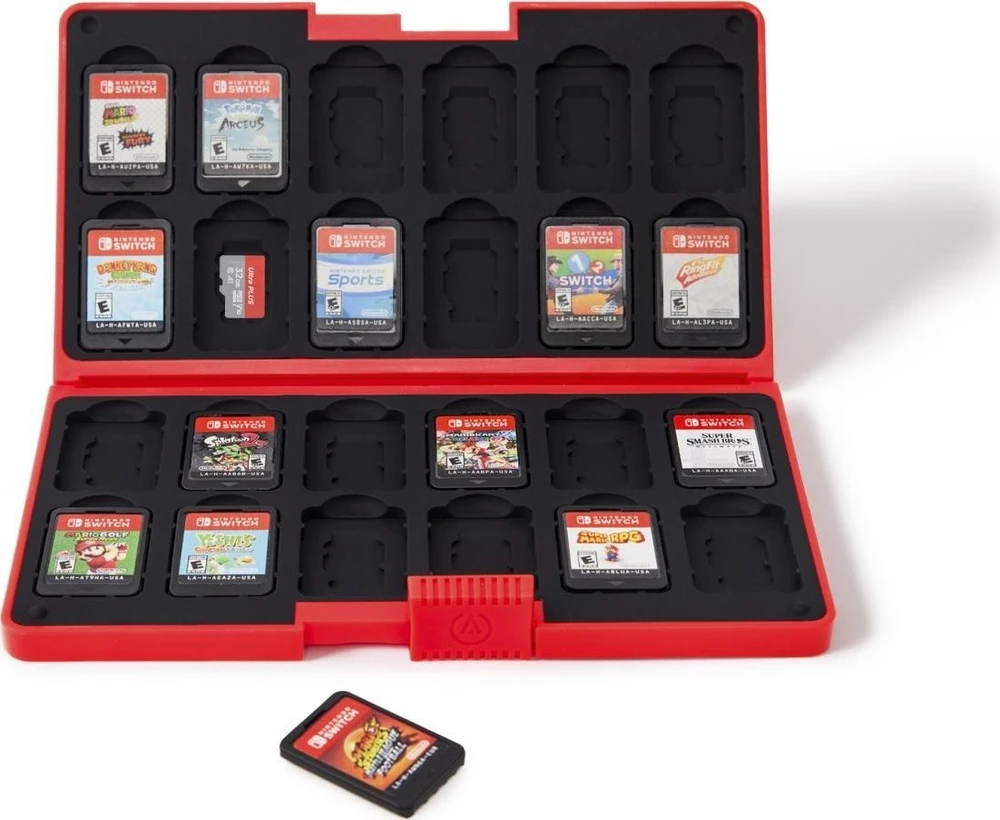 Power A „PowerA Game Xl“ kortelių dėklas – „Heroes vs Villains“ („Nintendo Switch“)