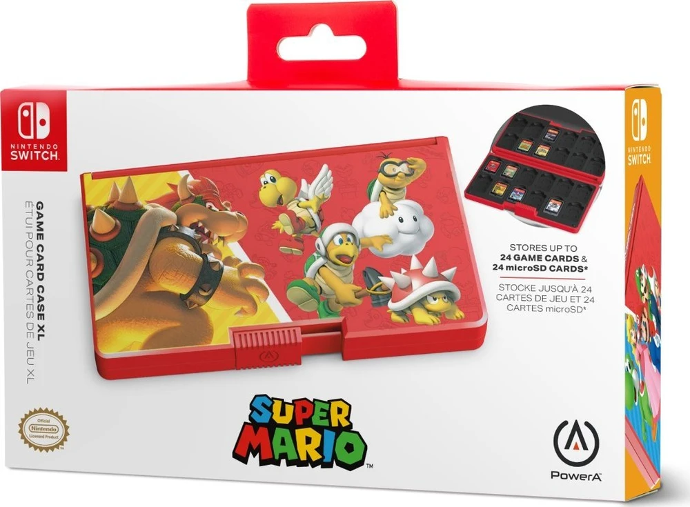 Power A „PowerA Game Xl“ kortelių dėklas – „Heroes vs Villains“ („Nintendo Switch“)