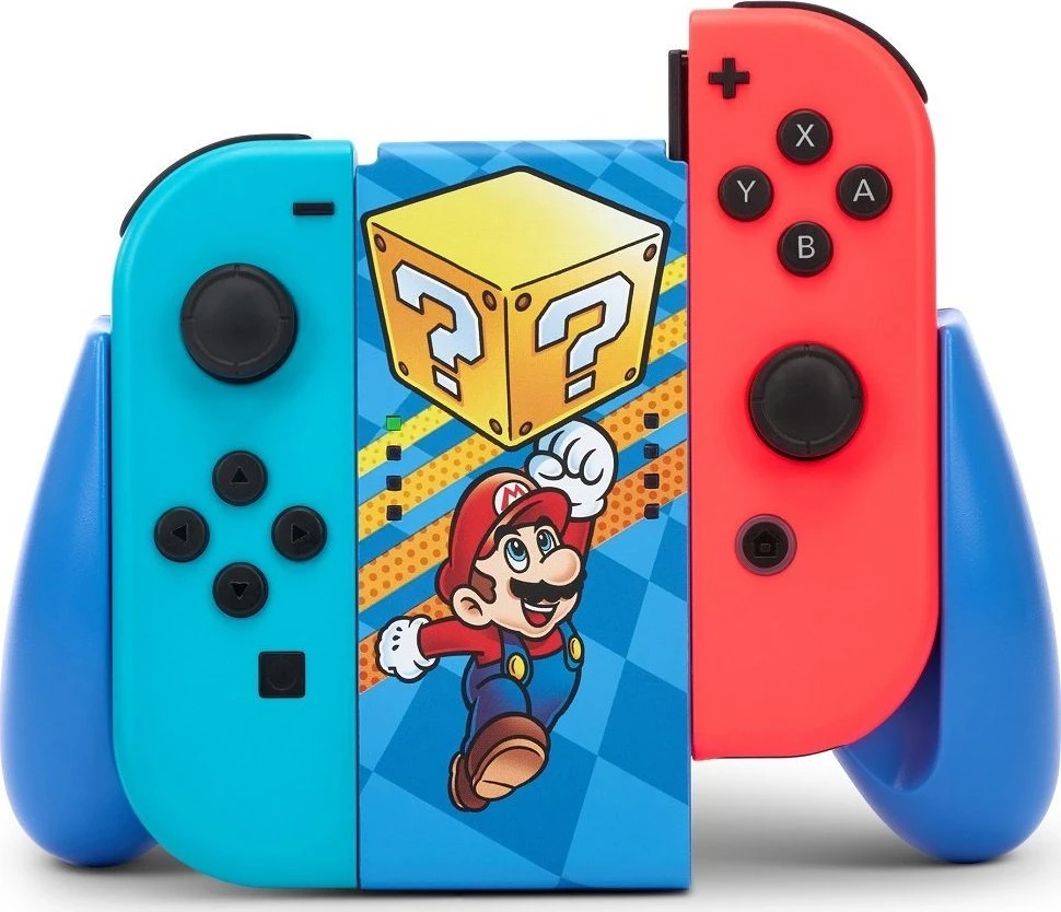 Power A „PowerA Mystery Block Mario Joy-Con Comfort Grip“ laikiklis „Nintendo Switch“