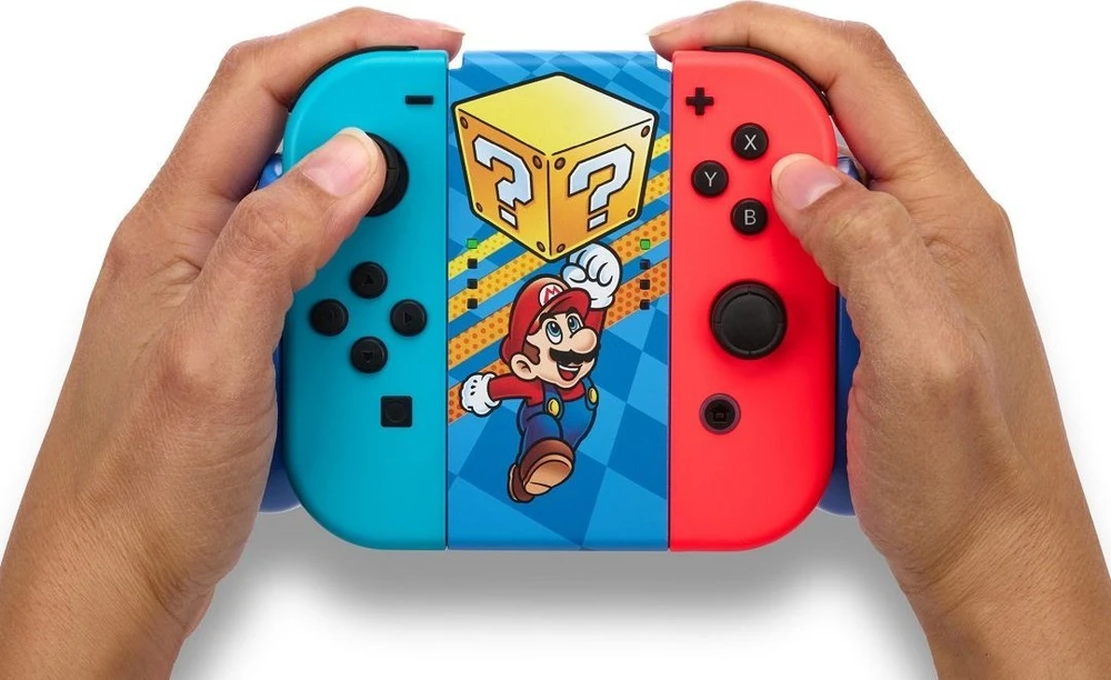 Power A „PowerA Mystery Block Mario Joy-Con Comfort Grip“ laikiklis „Nintendo Switch“