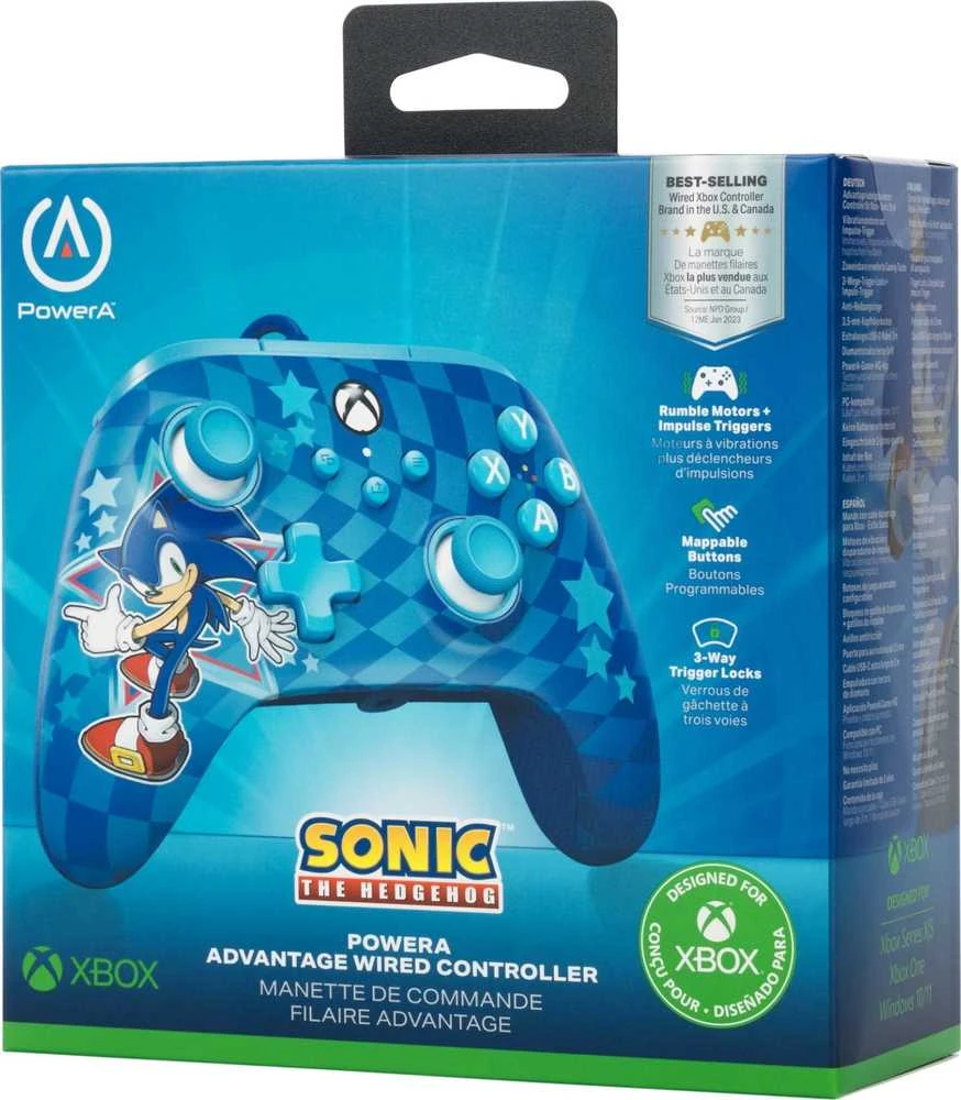 Power A „PowerA" laidinis valdiklis, skirtas „XBOX Series", modelis „Advantage Sonic" (XBGP0229-01)