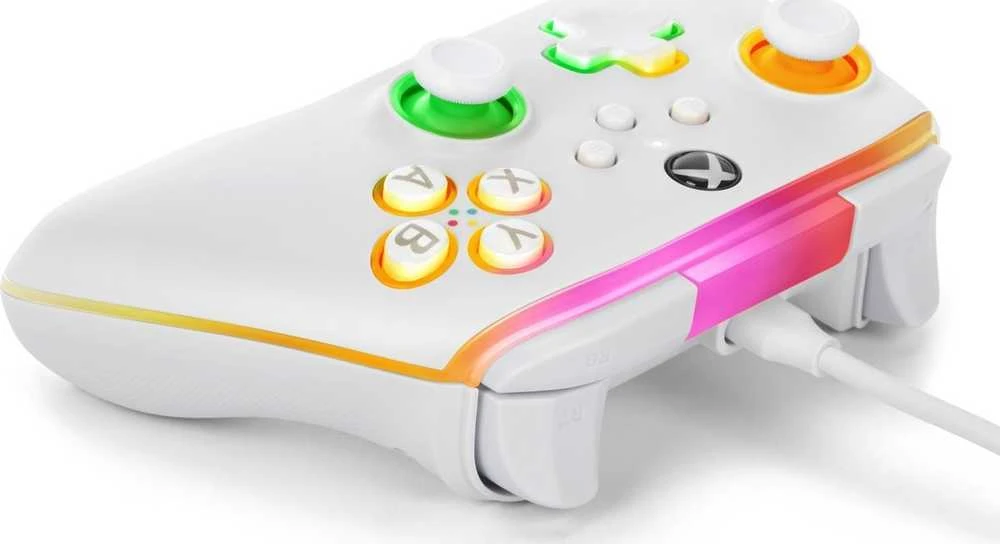 Power A PowerA Lumectra Advantage laidinis valdiklis, baltas, XBOX / PC